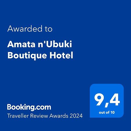 Amata N'Ubuki Boutique Hotel Ltd Kigali Exteriér fotografie